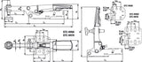 BESSEY Waagrechtspanner STC-HH20 Gr.20 – Automatische Spannhöhenanpassung bis 35 mm