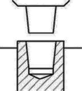 TECWERK Schnellspannbohrfutter 0-10 mm B 12 für Rechtslauf – Industrieausführung