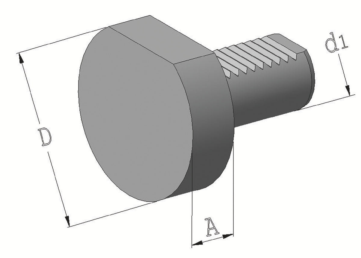 PROMAT Verschlussstopfen Z2 DIN 69880 VDI30 – Stahl, für CNC-Drehmaschinen