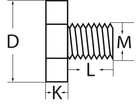 PROMAT Fräseranzugsschraube M8 für Spann-Ø 16 mm – DIN 6367 Spannmuttern-Zubehör