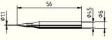 ERSA Lötspitze Serie 162 bleistiftspitz 1,1 mm für MULTITIP C15 & TIP 260