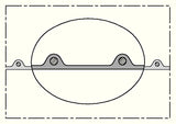 NORRES AIRDUC® PVC 341 Absaug- und Förderschlauch, ID 50-51 mm, AD 58 mm, 10 m Rolle