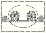 NORRES Absaug- und Gebläseschlauch CP HYP 450, ID 40 mm, AD 52 mm, 6 m Rolle, hochflexibel, hitzebeständig bis 170 °C