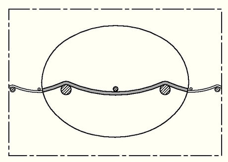 NORRES Absaug- und Gebläseschlauch SIL 391 ONE, ID 38 mm, 4 m Rolle, hitzebeständig bis 260 °C