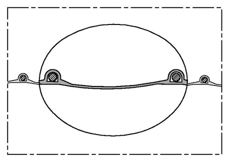 NORRES TIMBERDUC® PUR 531 AS Absaug- und Gebläseschlauch, 50-51 mm Innendurchmesser, 5 m Rolle