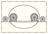 NORRES Absaug- und Gebläseschlauch CP VITON® 459 EC, ID 38 mm, AD 50 mm, 6 m Rolle, hitzebeständig bis 210 °C