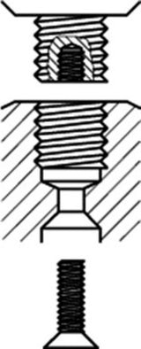 RÖHM Schnellspannbohrfutter EXTRA50-RV 1,5-13 mm, 1/2"-20 mm, Metall, für Rechts- und Linkslauf