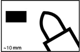 EDDING Industrie-Pastenmarker 950 gelb, 10 mm Rundspitze