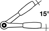WERA Ringmaulschlüssel-Satz 6003 Joker 5-teilig SW 8-19 mm Form A – 15° Rückholwinkel