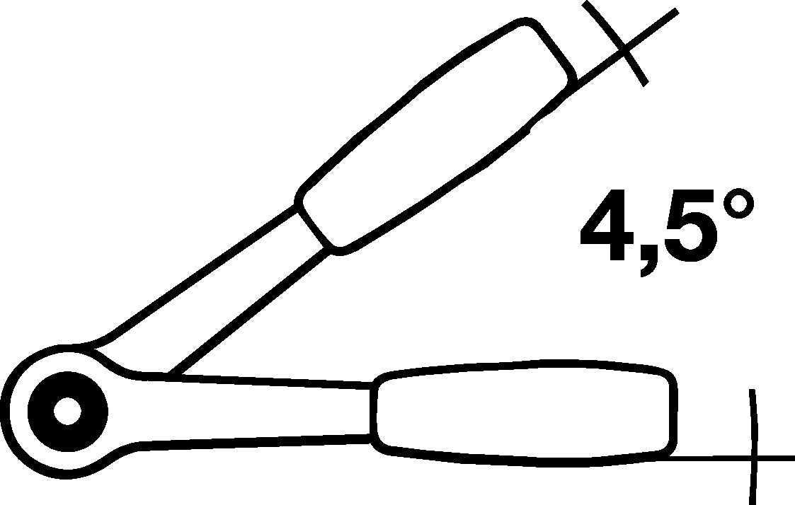 STAHLWILLE Hebelumschaltknarre 512QR N 1/2 Zoll 80 Zähne mit QuickRelease