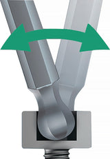 WERA Winkelschraubendrehersatz 950 PKL 7-teilig mit Kugelkopf SW 1,5-6 mm im Kunststoffhalter