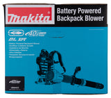 Makita Akku-Rucksackgebläse – ergonomisch einstellbar & mit Boost-Modus - UB004CZ