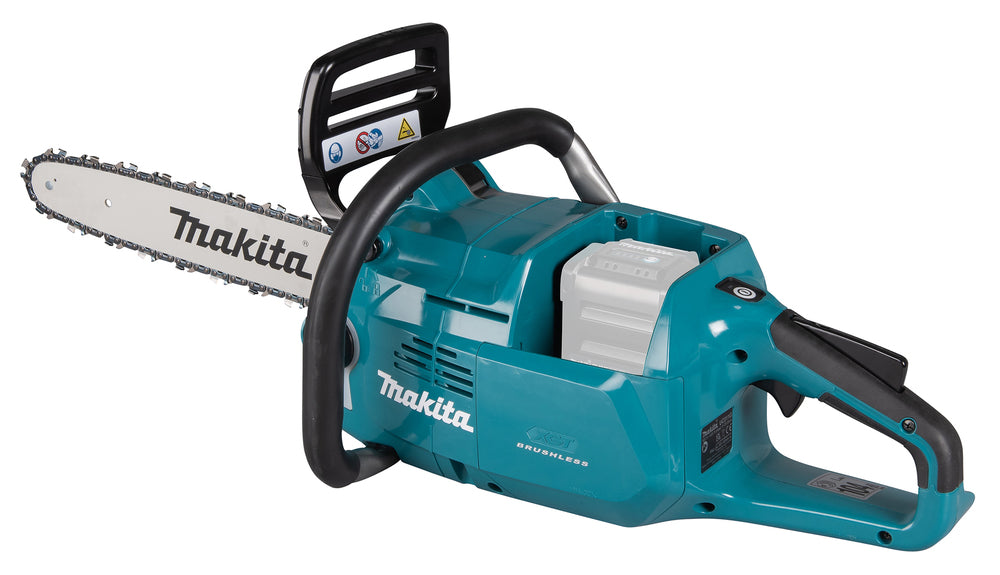 Makita Akku-Kettensäge – mit 80TXL Schnittgarnitur, verliersicheren Muttern & XPT-Schutz - UC011GZ