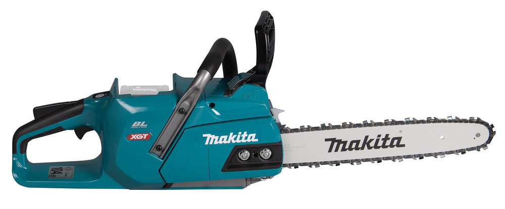Makita Akku-Kettensäge – mit 80TXL Schnittgarnitur, verliersicheren Muttern & XPT-Schutz - UC011GZ