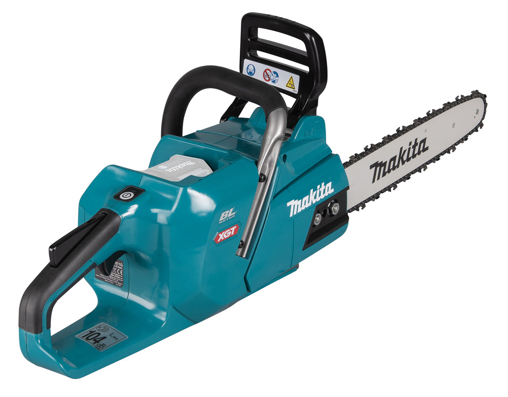 Makita Akku-Kettensäge – mit 80TXL Schnittgarnitur, verliersicheren Muttern & XPT-Schutz - UC011GZ