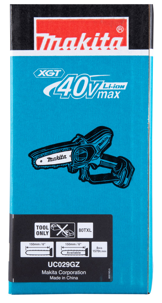 Makita Akku-Astsäge – leicht, ergonomisch & werkzeugloser Kettenwechsel - UC029GZ
