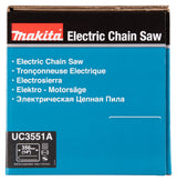 Makita Elektro-Kettensäge – 2.000 W, 35 cm Schwert, 14,5 m/s Kettengeschwindigkeit - UC3551A