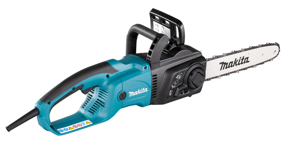 Makita Elektro-Kettensäge – 2.000 W, 35 cm Schwert, 14,5 m/s Kettengeschwindigkeit - UC3551A