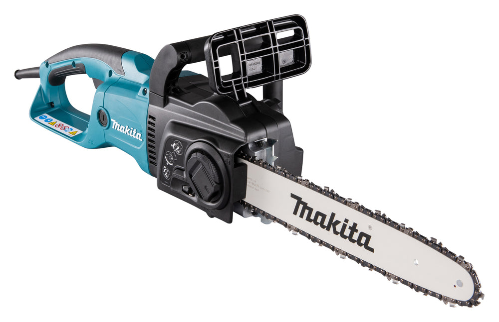 Makita Elektro-Kettensäge – 2.000 W, 35 cm Schwert, 14,5 m/s, inkl. Stahlkoffer - UC3551AK
