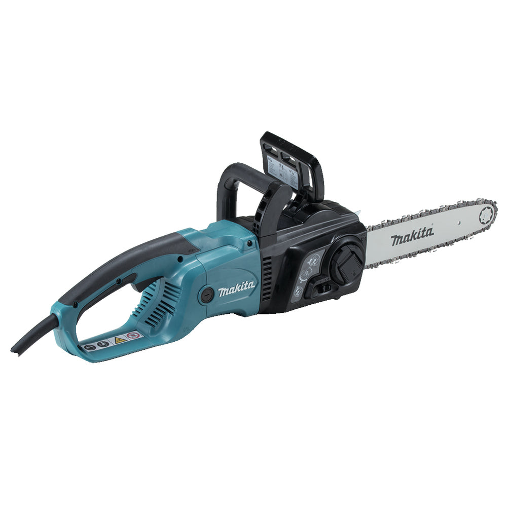 Makita Elektro-Kettensäge – 2.000 W, 40 cm Schwert, 14,5 m/s Kettengeschwindigkeit - UC4051A