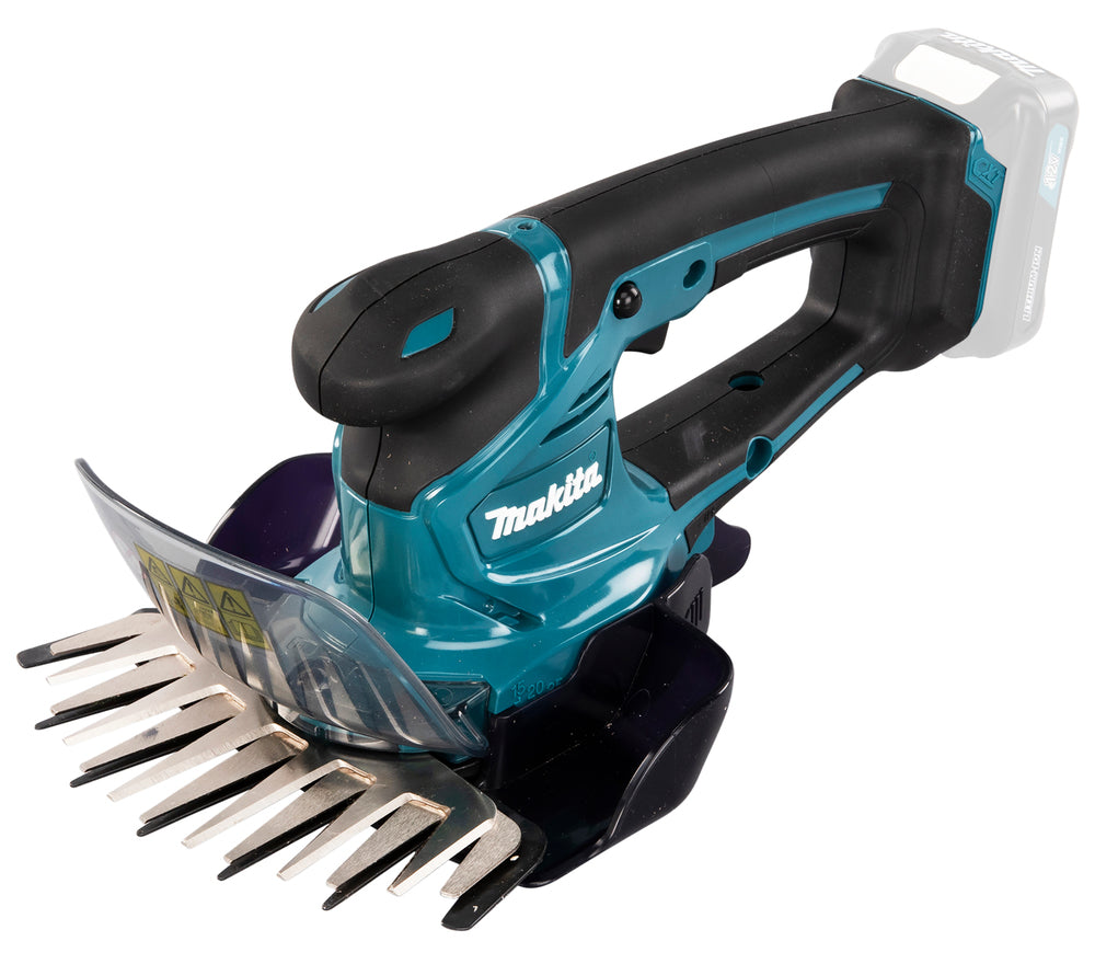 Makita Akku-Gras-/Strauchschere – handlich, rostfreies Scherblatt & 2-in-1-Funktion - UM600DZX