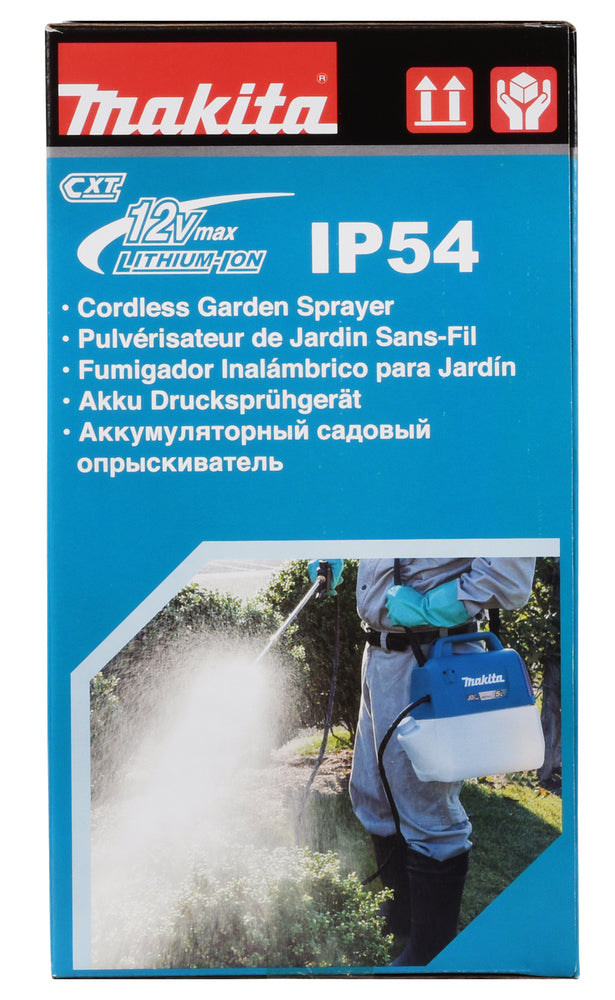 Makita Akku-Druckspritze 5,0 L – kompakt, leistungsstark & vielseitig - US053DZ
