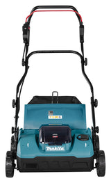 Makita Akku-Vertikutierer – 38 cm Arbeitsbreite, 50L Fangkorb & 2 Akku-Steckplätze - UV001GZ