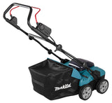 Makita Akku-Vertikutierer – 38 cm Arbeitsbreite, 50L Fangkorb & 2 Akku-Steckplätze - UV001GZ