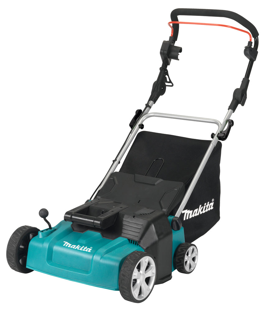 Makita Elektro-Vertikutierer 1.800 W – mit Fangkorb & ergonomischem Handgriff - UV3600
