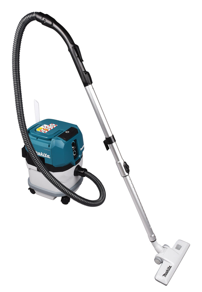 Makita Akku-Staubsauger Staubklasse L – 2 Akku-Steckplätze & Nass-/Trockenbetrieb - VC003GLZ