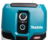 Makita Akku-Staubsauger Staubklasse L – 2 Akku-Steckplätze & Nass-/Trockenbetrieb - VC003GLZ