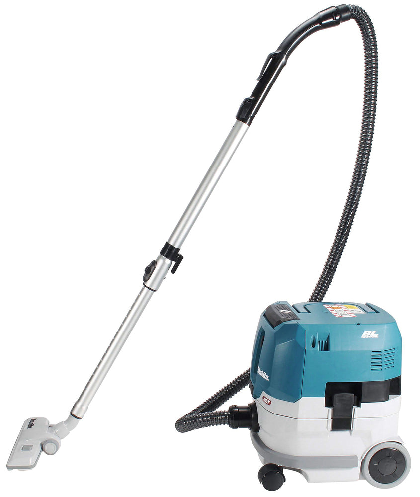 Makita Akku-Staubsauger Staubklasse L – mit 2 Akku-Steckplätzen & leisem Betrieb - VC005GLZ