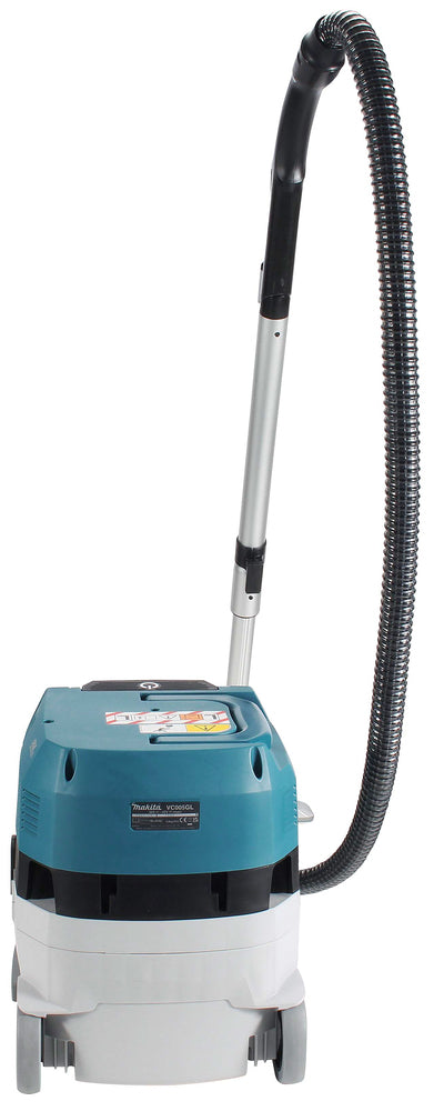 Makita Akku-Staubsauger Staubklasse L – mit 2 Akku-Steckplätzen & leisem Betrieb - VC005GLZ