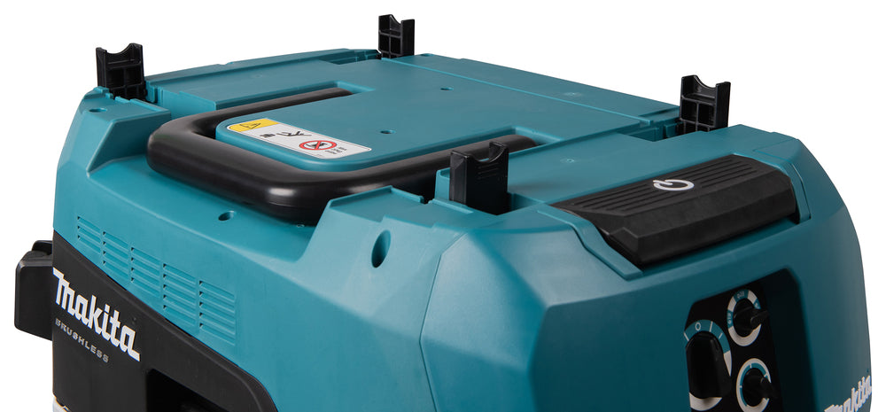 Makita Akku-Staubsauger Staubklasse M – mit AWS, Automatik-Filterreinigung & Sicherheitsfeatures - VC006GMZ01