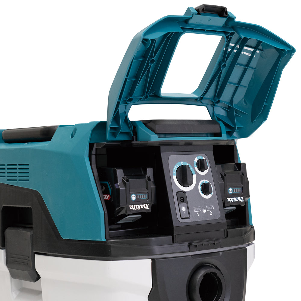 Makita Akku-Staubsauger Staubklasse M – mit AWS, Automatik-Filterreinigung & Sicherheitsfeatures - VC006GMZ01