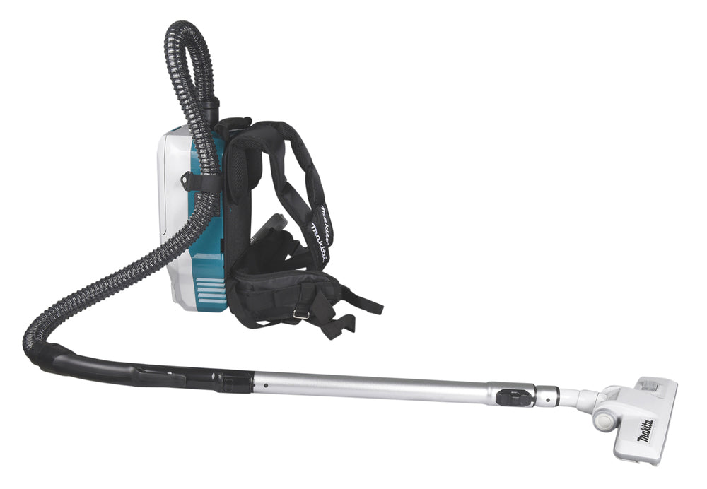 Makita Akku-Rucksackstaubsauger – 2L Behälter, HEPA-Filter & 4-stufige Saugkraft - VC008GZ