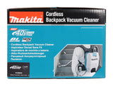 Makita Akku-Rucksackstaubsauger – 2L Behälter, HEPA-Filter & 4-stufige Saugkraft - VC008GZ