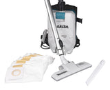 Makita Akku-Rucksackstaubsauger – 2L Behälter, HEPA-Filter & 4-stufige Saugkraft - VC008GZ