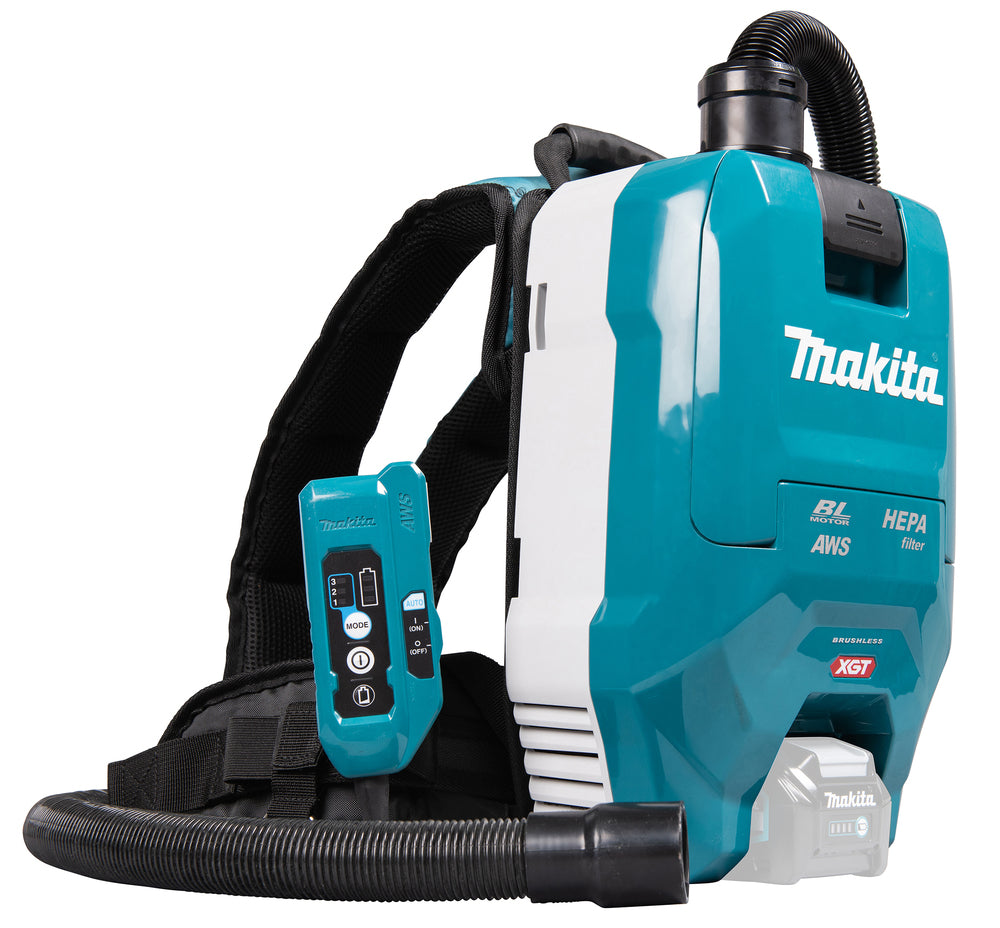 Makita Akku-Rucksackstaubsauger 40V – mit AWS, HEPA-Filter & bürstenlosem Motor - VC009GZ01