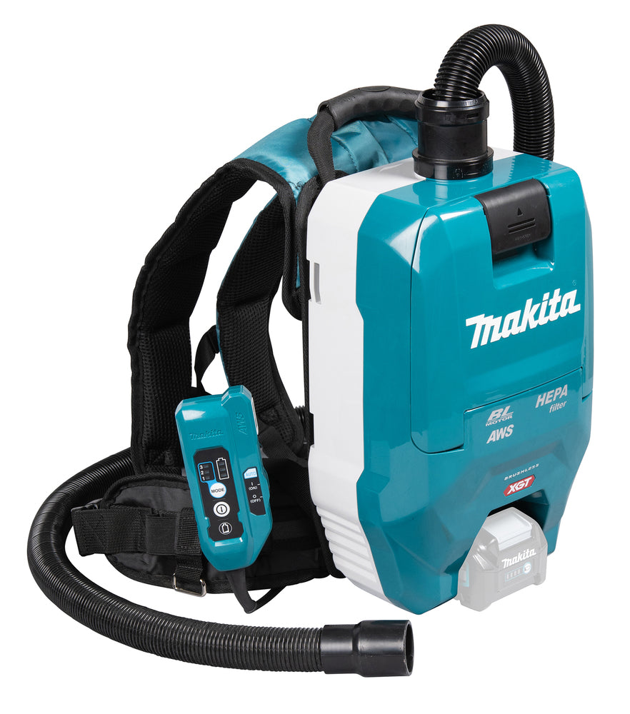 Makita Akku-Rucksackstaubsauger 40V – mit AWS, HEPA-Filter & bürstenlosem Motor - VC009GZ01