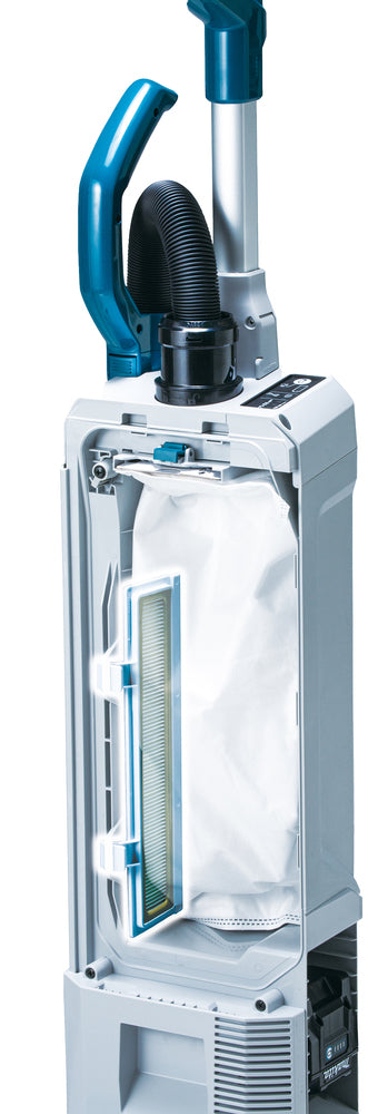 Makita Akku-Bodenstaubsauger – 40 V max., bürstenlos & mit HEPA-Filter - VC010GZ