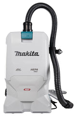 Makita Akku-Rucksackstaubsauger 40V – mit HEPA-Filter, 6L Staubsack & LED-Licht - VC011GZ