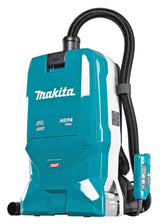 Makita Akku-Rucksackstaubsauger 40V – mit AWS, HEPA-Filter & Memory-Saugkraft - VC012GZ01