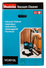 Makita Nass- und Trockensauger Staubklasse L – 20L Edelstahlbehälter & Push-Clean-System - VC2012L