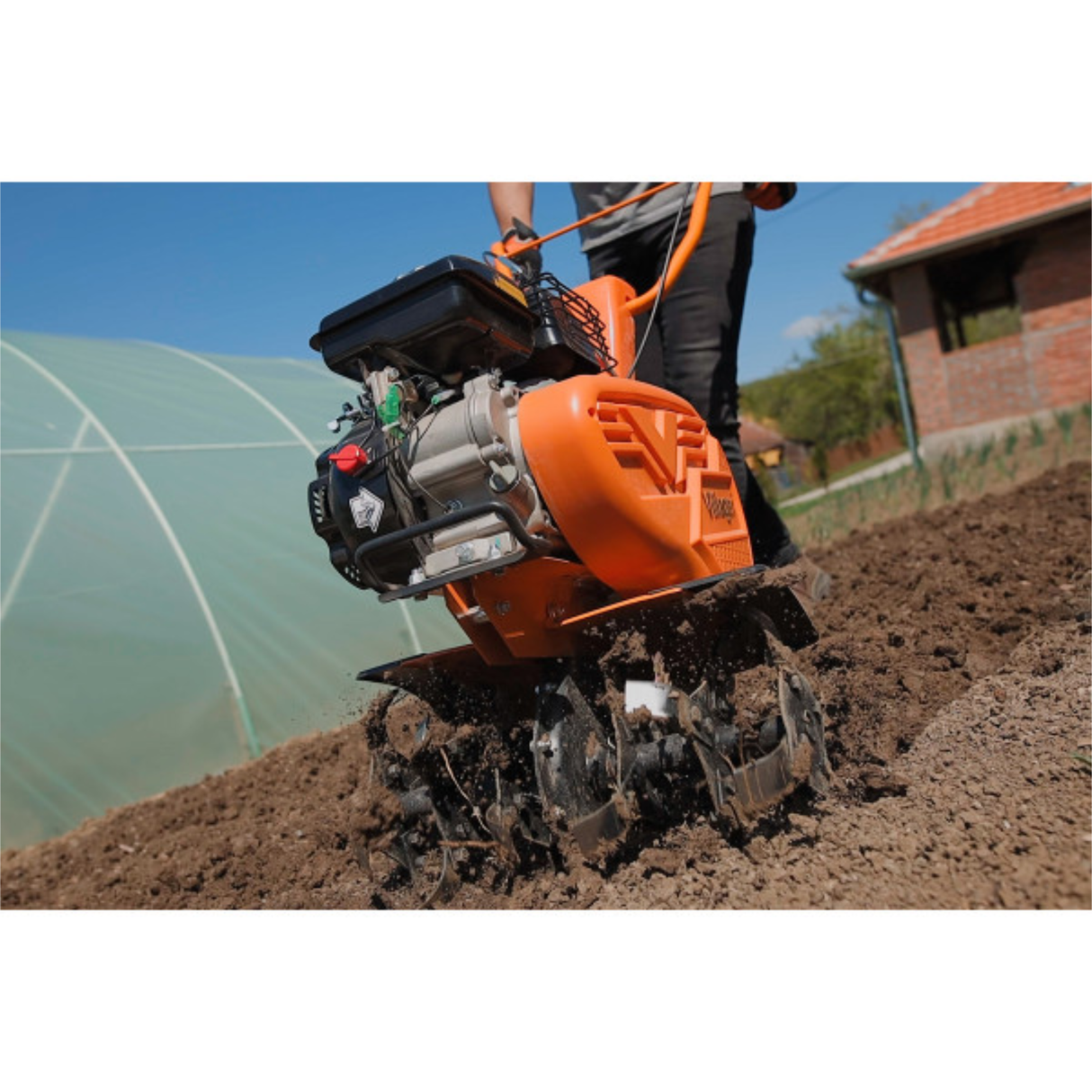Villager VTB 4310 V Benzin-Gartenfräse - 79 cm³ Motor, 43 cm Arbeitsbreite - VI-060280
