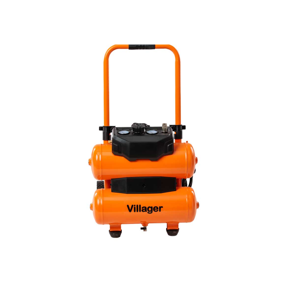 Villager Twin Tank Luftkompressor VAT DB 17 L - 800 W, 10 bar, kompakt & leistungsstark- VI-086722