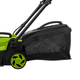 VITO 3-teiliges Akku-Set: 20V 32 cm Akku-Rasenmäher mit 4Ah Akku und Schnellladegerät - PACK9EGOGARDEN