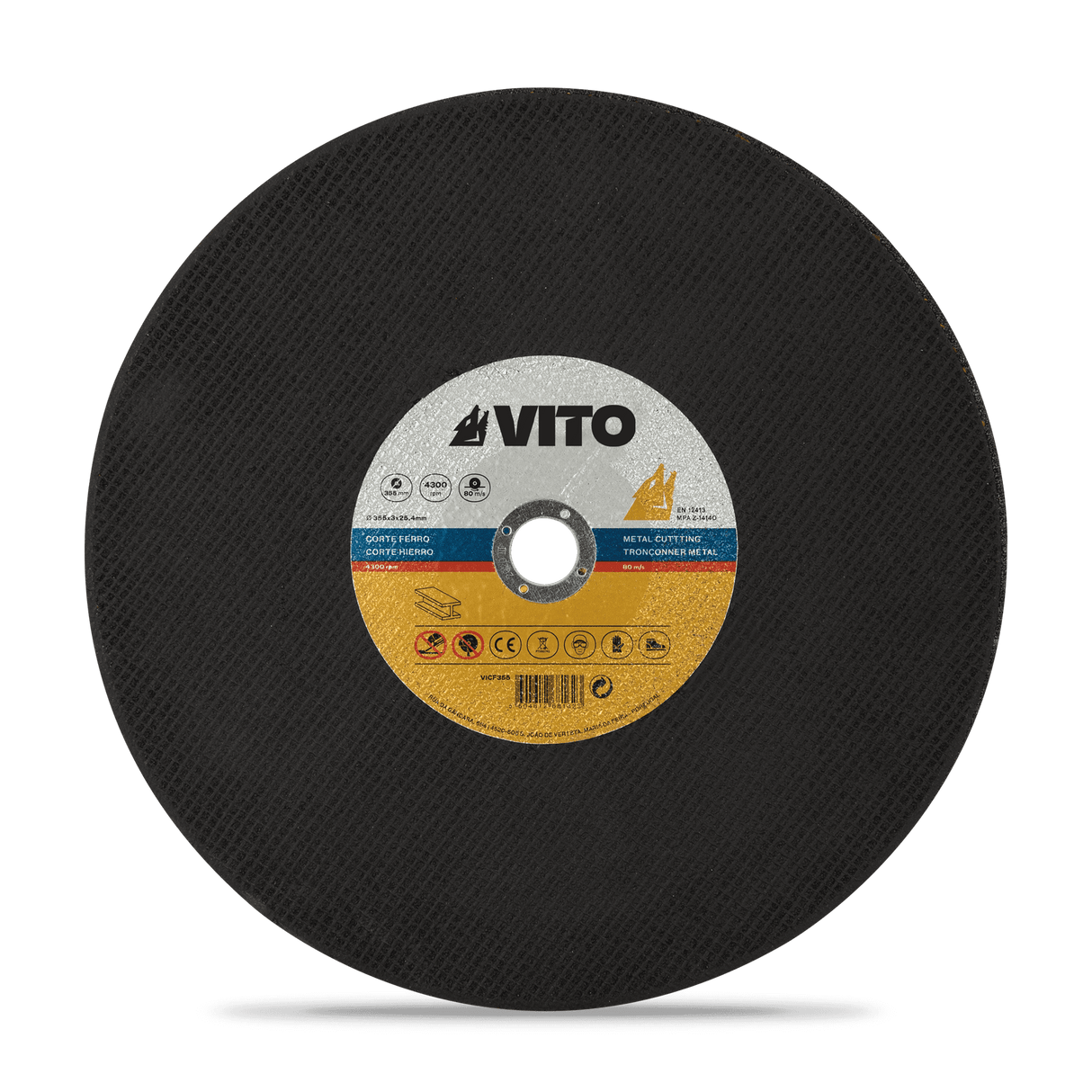 VITO Metall-Trennscheibe 355mm VICF355