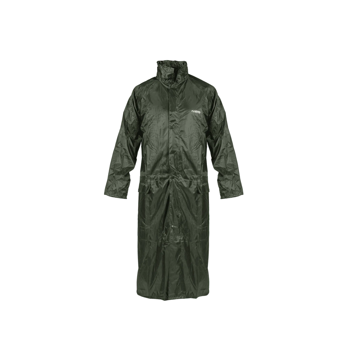 VITO Nylon Mackintosh, Regenmantel mit Kapuze, Regenjacke, Regenponcho M bis XXL - VICN