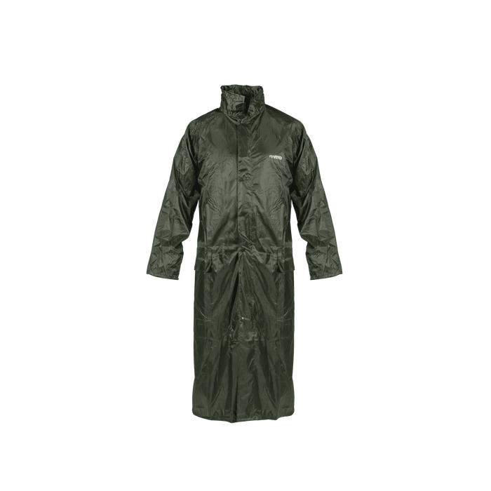 VITO Nylon Mackintosh, Regenmantel mit Kapuze, Regenjacke, Regenponcho M bis XXL - VICN